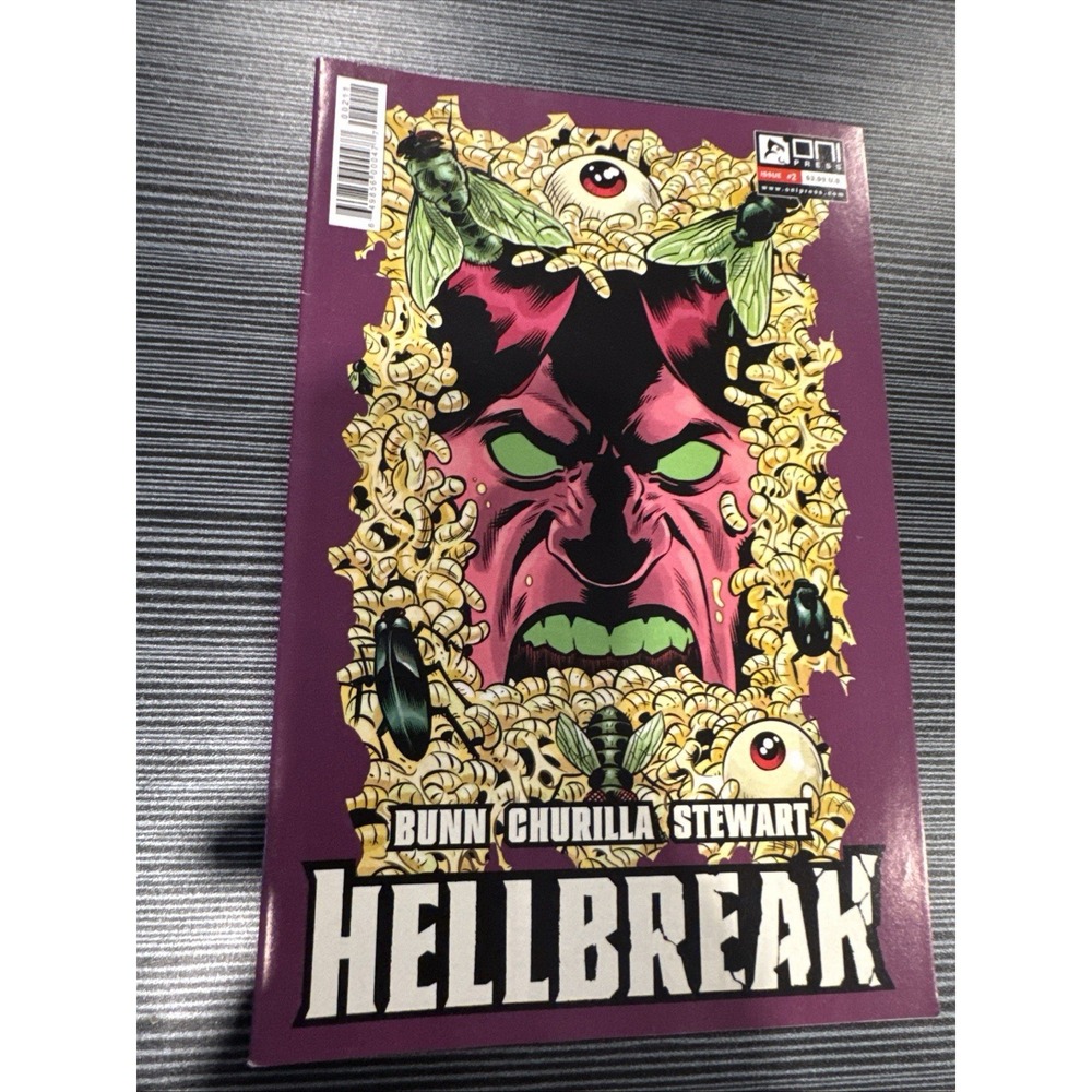 2015 Oni Press Comics Hellbreak Issue 2 Brian Churilla Cover A Variant
